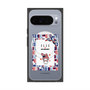 プレミアムスクエアケース with Pixelsnap［ ELLE×マイメロディ＆クロミ - トリコロールカラーグラフィック5 ］