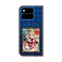 プレミアムスクエアケース with Pixelsnap［ クイズRPG 魔法使いと黒猫のウィズ - アリエッタ ］
