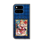 プレミアムスクエアケース with Pixelsnap［ クイズRPG 魔法使いと黒猫のウィズ - アリエッタ ］