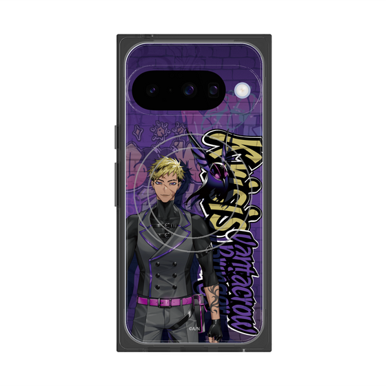プレミアムスクエアケース with Pixelsnap［ NIJISANJI EN - Vantacrow Bringer - ストリート ］