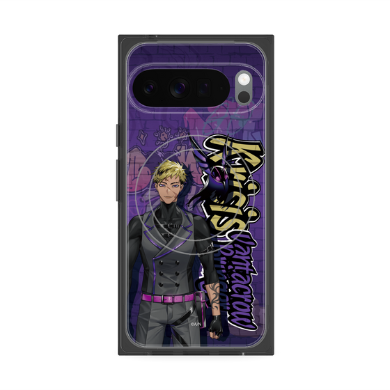 プレミアムスクエアケース with Pixelsnap［ NIJISANJI EN - Vantacrow Bringer - ストリート ］