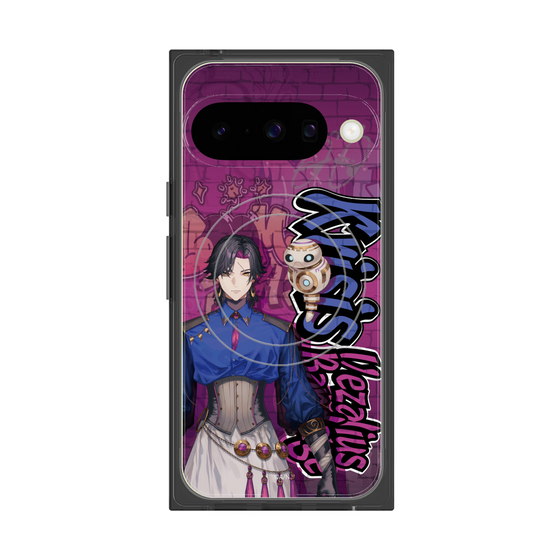 プレミアムスクエアケース with Pixelsnap［ NIJISANJI EN - Vezalius Bandage - ストリート ］