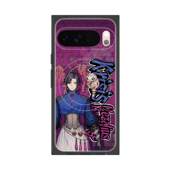 プレミアムスクエアケース with Pixelsnap［ NIJISANJI EN - Vezalius Bandage - ストリート ］
