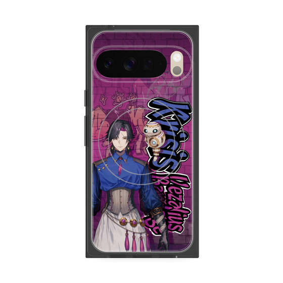 プレミアムスクエアケース with Pixelsnap［ NIJISANJI EN - Vezalius Bandage - ストリート ］