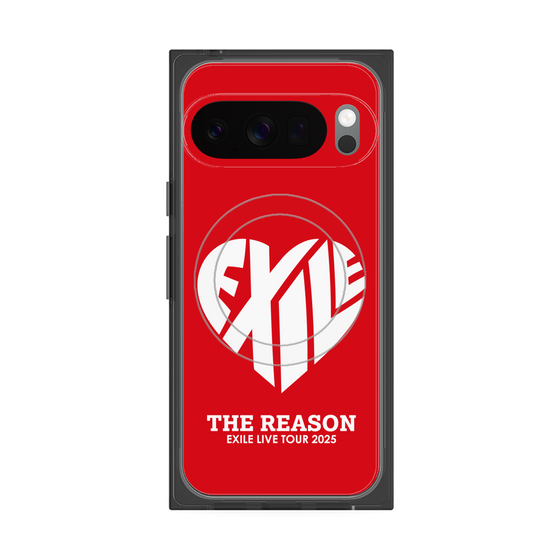 プレミアムスクエアケース with Pixelsnap［ EXILE LIVE TOUR 2025 "THE REASON" - ハートロゴ ］
