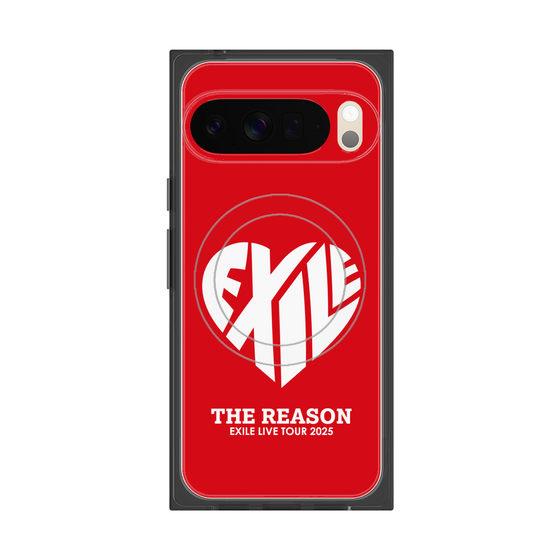 プレミアムスクエアケース with Pixelsnap［ EXILE LIVE TOUR 2025 "THE REASON" - ハートロゴ ］