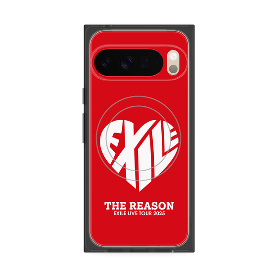 プレミアムスクエアケース with Pixelsnap［ EXILE LIVE TOUR 2025 "THE REASON" - ハートロゴ ］
