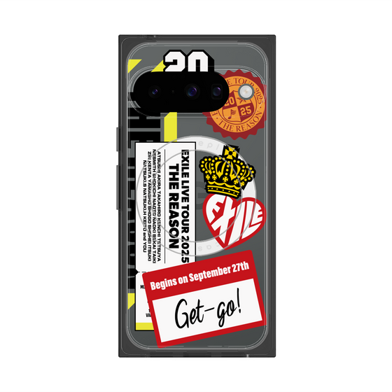 プレミアムスクエアケース with Pixelsnap［ EXILE LIVE TOUR 2025 "THE REASON" - ステッカー ］