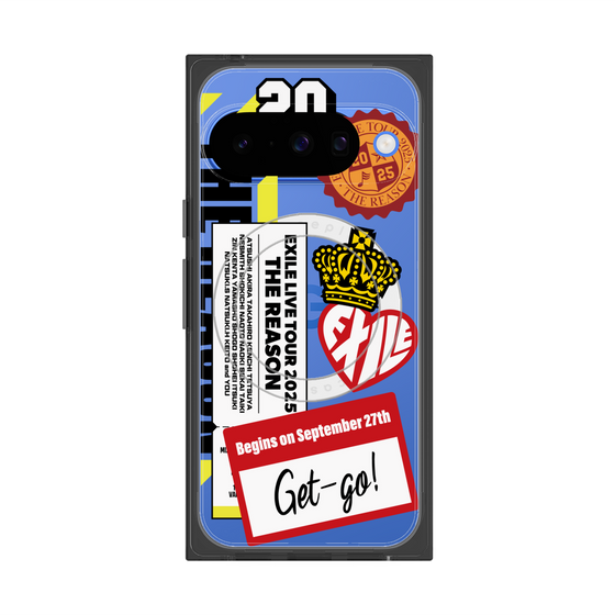 プレミアムスクエアケース with Pixelsnap［ EXILE LIVE TOUR 2025 "THE REASON" - ステッカー ］