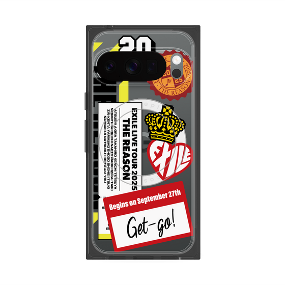 プレミアムスクエアケース with Pixelsnap［ EXILE LIVE TOUR 2025 "THE REASON" - ステッカー ］