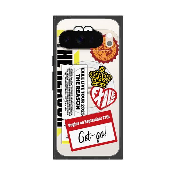 プレミアムスクエアケース with Pixelsnap［ EXILE LIVE TOUR 2025 "THE REASON" - ステッカー ］