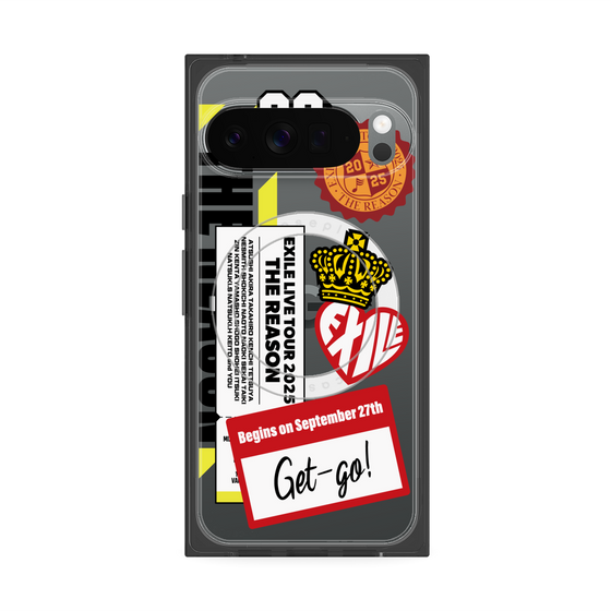 プレミアムスクエアケース with Pixelsnap［ EXILE LIVE TOUR 2025 "THE REASON" - ステッカー ］