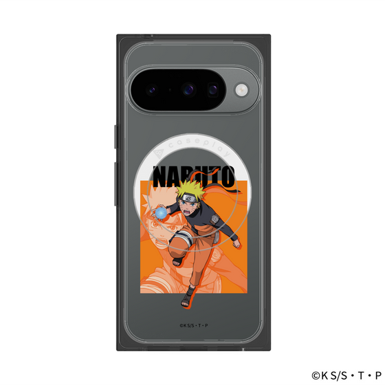 プレミアムスクエアケース with Pixelsnap［ NARUTO -ナルト- 疾風伝 - うずまきナルト ］