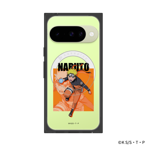 プレミアムスクエアケース with Pixelsnap［ NARUTO -ナルト- 疾風伝 - うずまきナルト ］