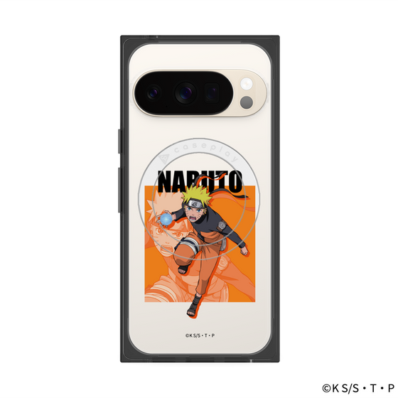 プレミアムスクエアケース with Pixelsnap［ NARUTO-ナルト- 疾風伝 - うずまきナルト ］