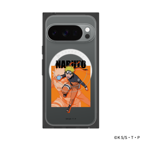 プレミアムスクエアケース with Pixelsnap［ NARUTO -ナルト- 疾風伝 - うずまきナルト ］