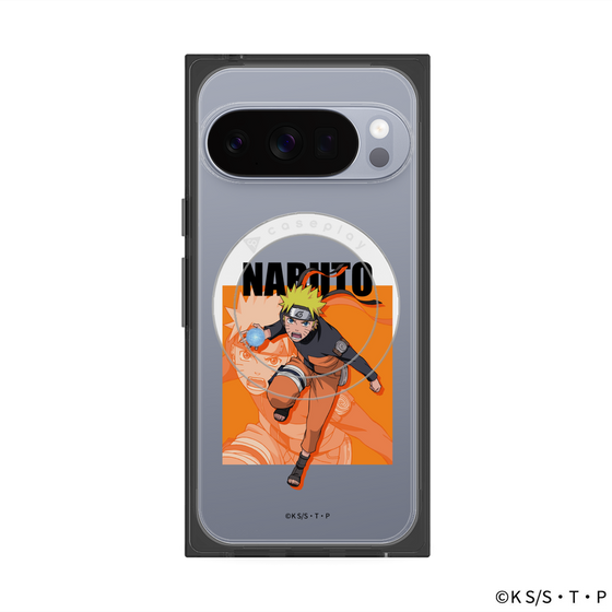 プレミアムスクエアケース with Pixelsnap［ NARUTO -ナルト- 疾風伝 - うずまきナルト ］