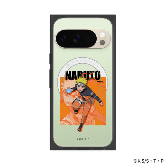 プレミアムスクエアケース with Pixelsnap［ NARUTO -ナルト- 疾風伝 - うずまきナルト ］