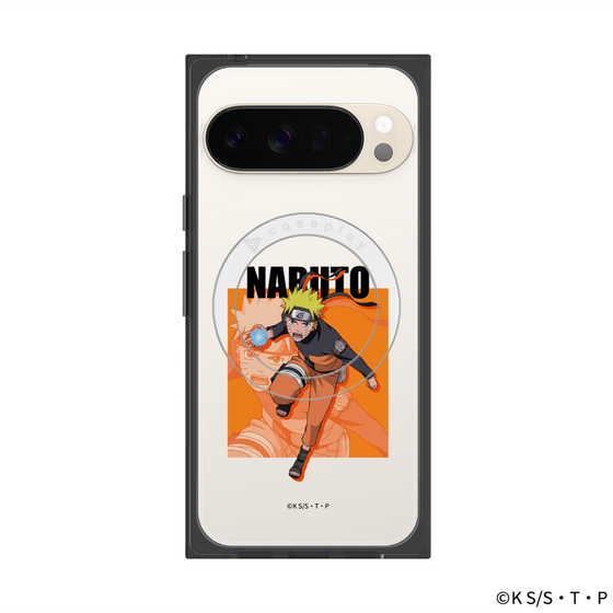 プレミアムスクエアケース with Pixelsnap［ NARUTO-ナルト- 疾風伝 - うずまきナルト ］