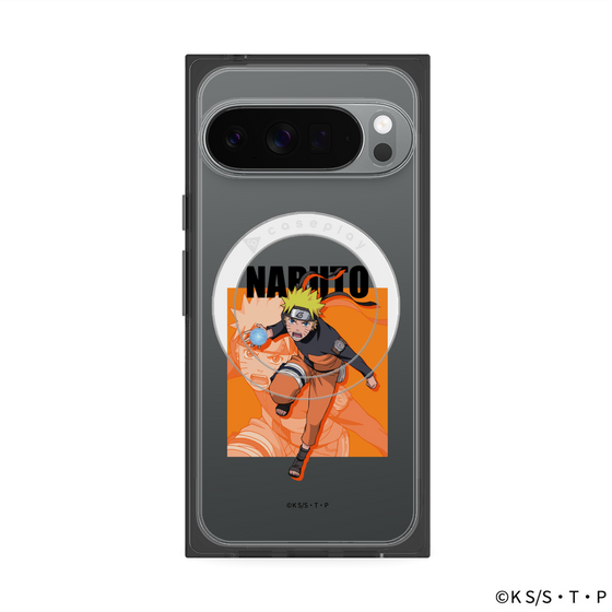 プレミアムスクエアケース with Pixelsnap［ NARUTO -ナルト- 疾風伝 - うずまきナルト ］