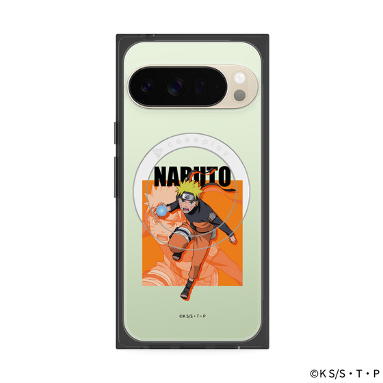 プレミアムスクエアケース with Pixelsnap［ NARUTO -ナルト- 疾風伝 - うずまきナルト ］