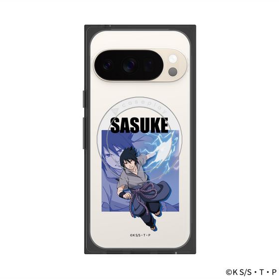 プレミアムスクエアケース with Pixelsnap［ NARUTO-ナルト- 疾風伝 - うちはサスケ ］