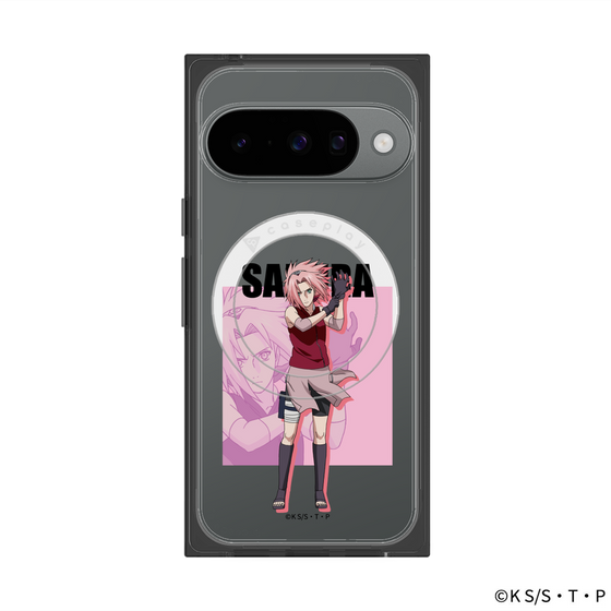 プレミアムスクエアケース with Pixelsnap［ NARUTO -ナルト- 疾風伝 - 春野サクラ ］