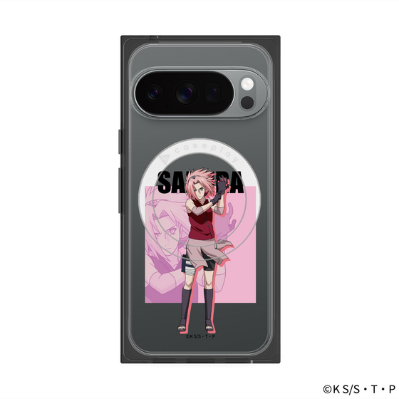 プレミアムスクエアケース with Pixelsnap［ NARUTO -ナルト- 疾風伝 - 春野サクラ ］