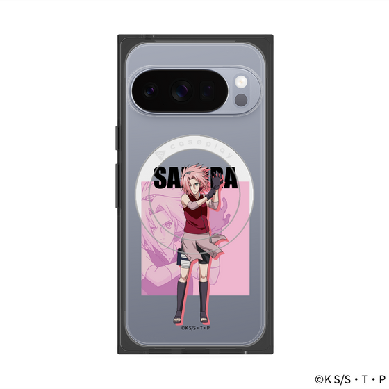 プレミアムスクエアケース with Pixelsnap［ NARUTO -ナルト- 疾風伝 - 春野サクラ ］