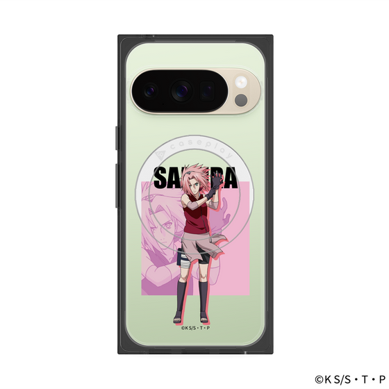 プレミアムスクエアケース with Pixelsnap［ NARUTO -ナルト- 疾風伝 - 春野サクラ ］