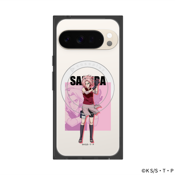 プレミアムスクエアケース with Pixelsnap［ NARUTO-ナルト- 疾風伝 - 春野サクラ ］