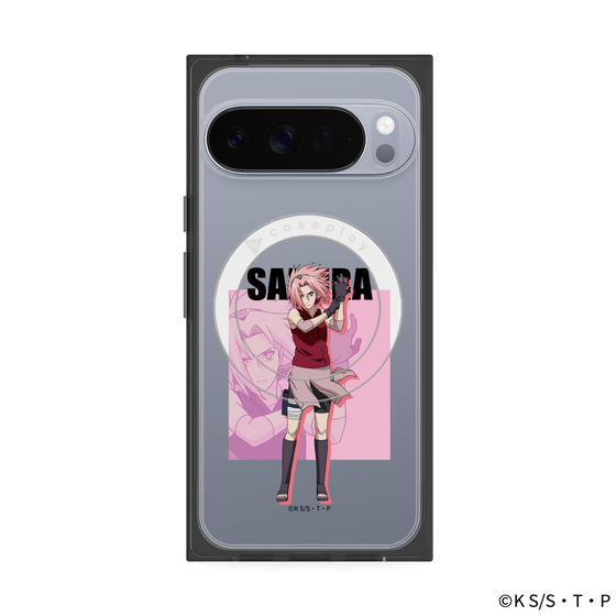 プレミアムスクエアケース with Pixelsnap［ NARUTO -ナルト- 疾風伝 - 春野サクラ ］