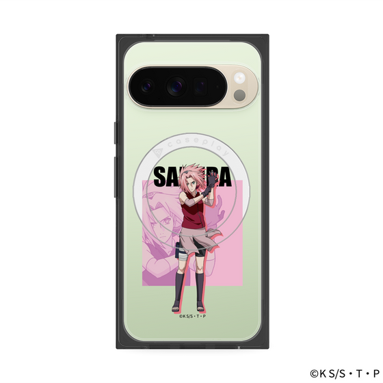 プレミアムスクエアケース with Pixelsnap［ NARUTO -ナルト- 疾風伝 - 春野サクラ ］