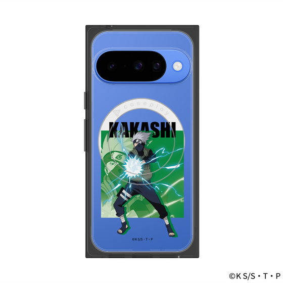 プレミアムスクエアケース with Pixelsnap［ NARUTO -ナルト- 疾風伝 - はたけカカシ ］