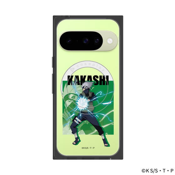 プレミアムスクエアケース with Pixelsnap［ NARUTO -ナルト- 疾風伝 - はたけカカシ ］