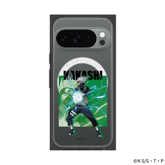 プレミアムスクエアケース with Pixelsnap［ NARUTO -ナルト- 疾風伝 - はたけカカシ ］