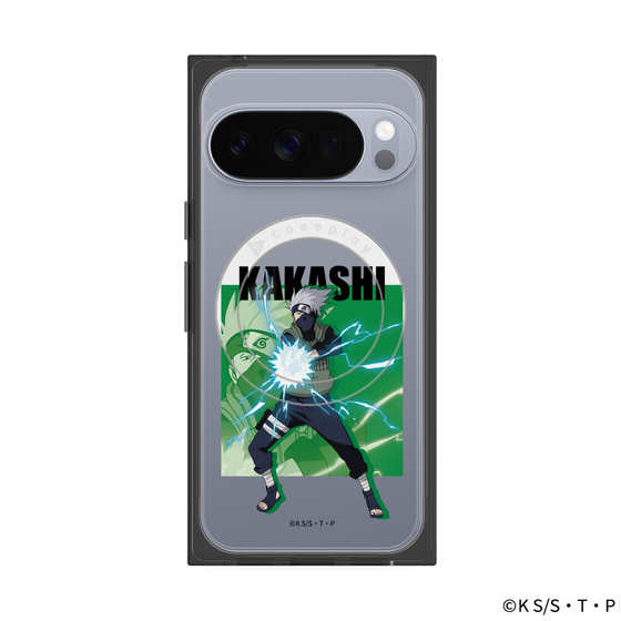 プレミアムスクエアケース with Pixelsnap［ NARUTO -ナルト- 疾風伝 - はたけカカシ ］