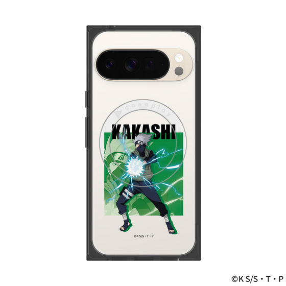 プレミアムスクエアケース with Pixelsnap［ NARUTO-ナルト- 疾風伝 - はたけカカシ ］