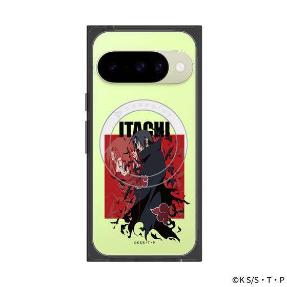 プレミアムスクエアケース with Pixelsnap［ NARUTO -ナルト- 疾風伝 - うちはイタチ ］