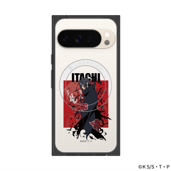 プレミアムスクエアケース with Pixelsnap［ NARUTO-ナルト- 疾風伝 - うちはイタチ ］