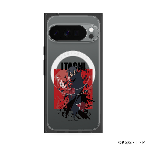 プレミアムスクエアケース with Pixelsnap［ NARUTO -ナルト- 疾風伝 - うちはイタチ ］