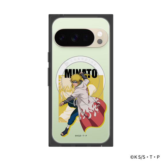 プレミアムスクエアケース with Pixelsnap［ NARUTO -ナルト- 疾風伝 - 波風ミナト ］