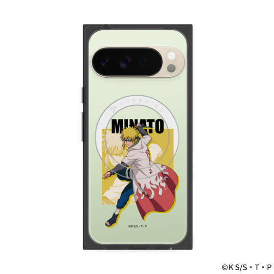 プレミアムスクエアケース with Pixelsnap［ NARUTO -ナルト- 疾風伝 - 波風ミナト ］