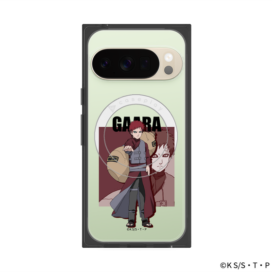 プレミアムスクエアケース with Pixelsnap［ NARUTO -ナルト- 疾風伝 - 我愛羅 ］