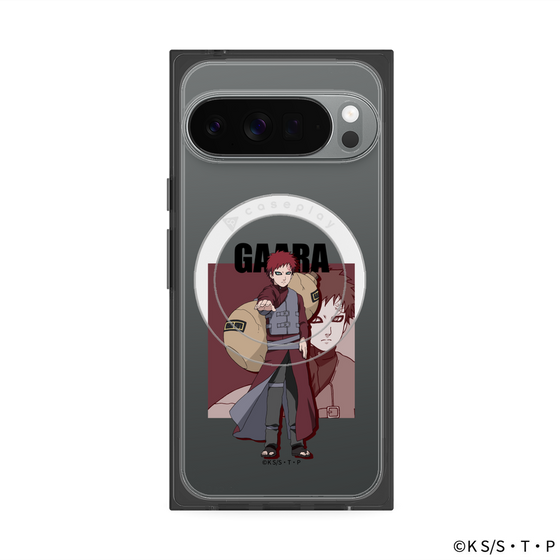 プレミアムスクエアケース with Pixelsnap［ NARUTO -ナルト- 疾風伝 - 我愛羅 ］