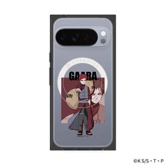 プレミアムスクエアケース with Pixelsnap［ NARUTO -ナルト- 疾風伝 - 我愛羅 ］