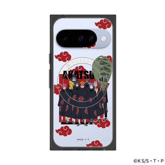 プレミアムスクエアケース with Pixelsnap［ NARUTO-ナルト- 疾風伝 - 暁 ］