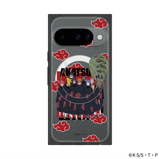 プレミアムスクエアケース with Pixelsnap［ NARUTO -ナルト- 疾風伝 - 暁 ］