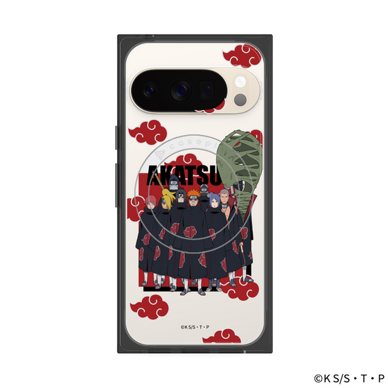 プレミアムスクエアケース with Pixelsnap［ NARUTO-ナルト- 疾風伝 - 暁 ］