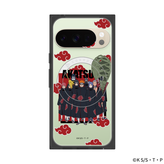 プレミアムスクエアケース with Pixelsnap［ NARUTO -ナルト- 疾風伝 - 暁 ］